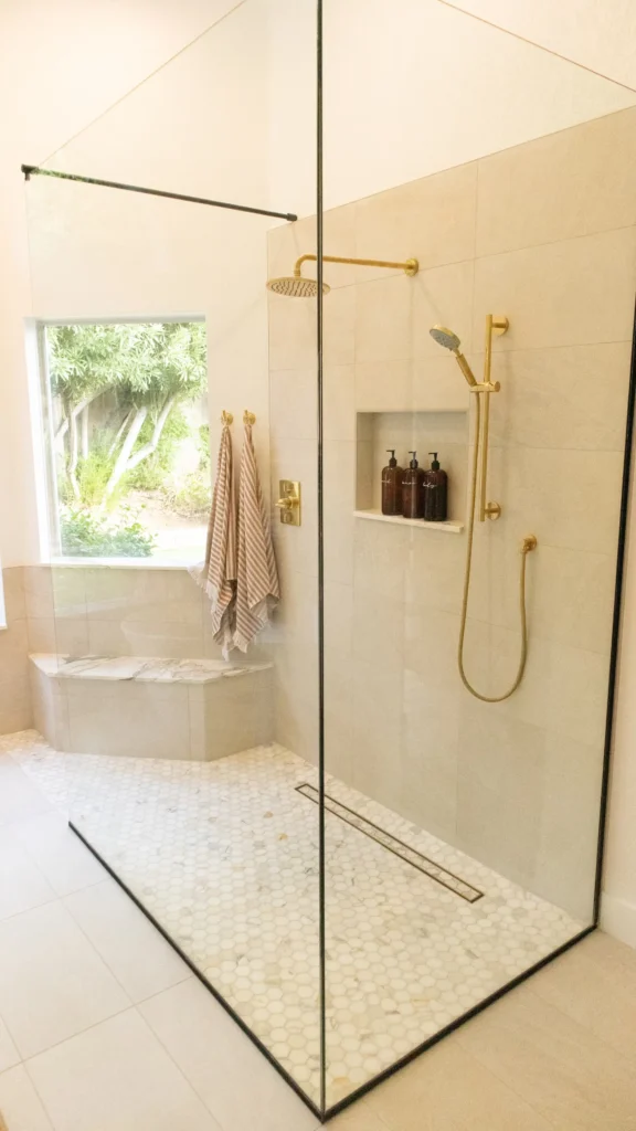 Custom bathroom renovation by Bathroom Renovations North Shore blending style, space, and practicality.