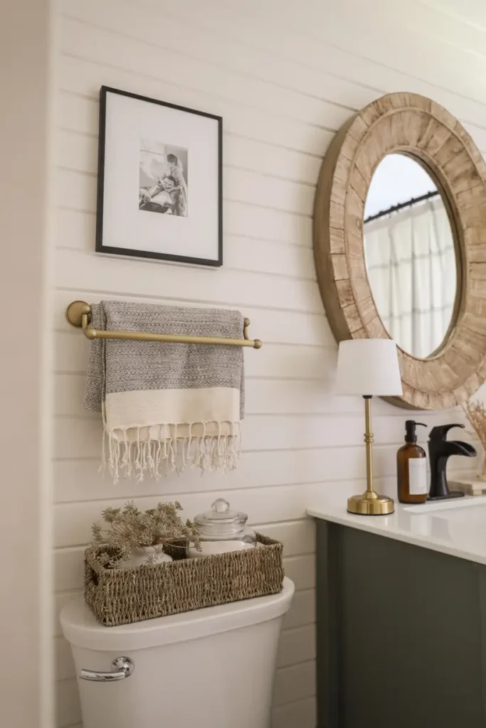 Durable materials and clever layout featured in a Budget Bathroom by Bathroom Renovations North Shore.