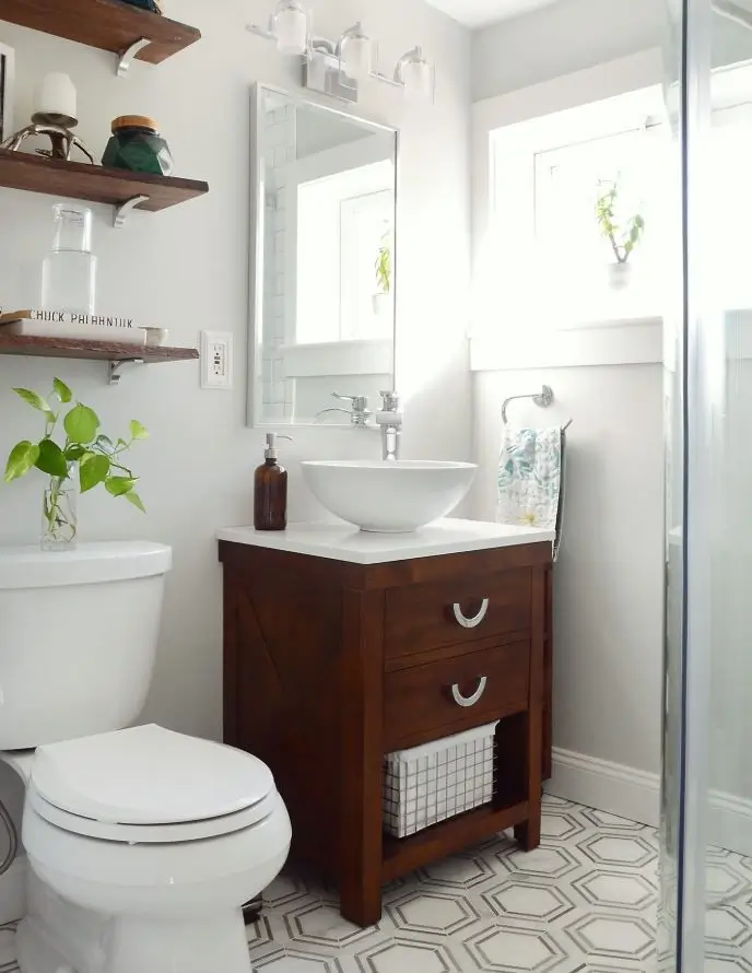 Efficient project planning and durable materials featured in a Budget Bathroom by Bathroom Renovations North Shore.