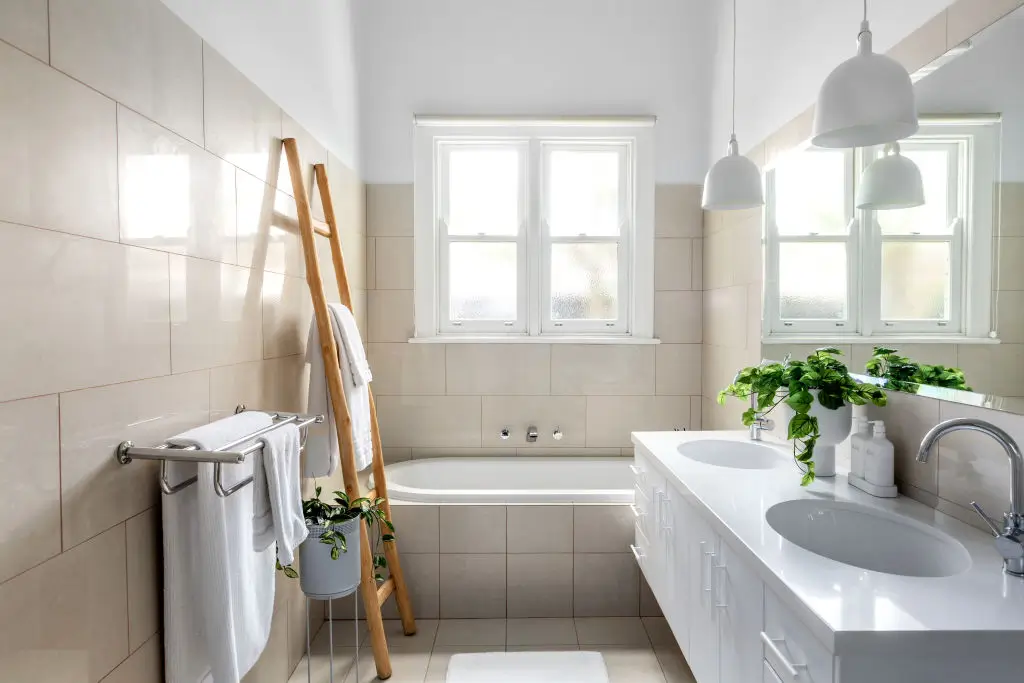 Well-designed Budget Bathrooms by Bathroom Renovations North Shore balancing style and function.