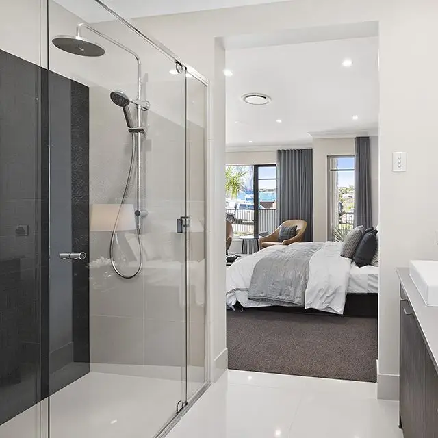 Peaceful ensuite space upgraded by Bathroom Renovations North Shore for a calm morning routine.